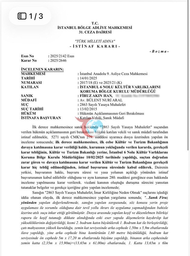 Ne Rıza Sarraf ne Ebru Gündeş&hellip; 'Kaçak yalı' davasında fatura mimara kesildi! - Resim : 3