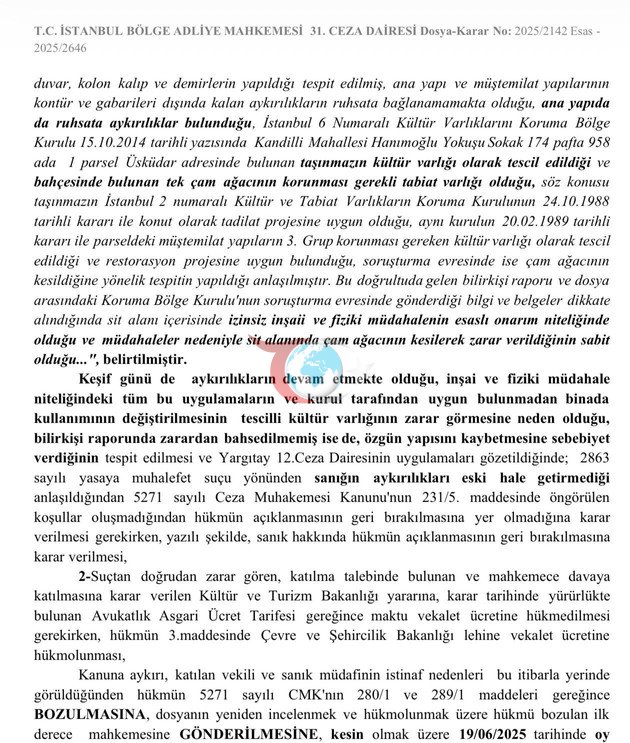 Ne Rıza Sarraf ne Ebru Gündeş&hellip; 'Kaçak yalı' davasında fatura mimara kesildi! - Resim : 4