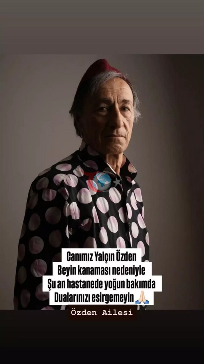 Usta aktyor Yalçın Özden'dan xafa qilgan xabar! Reanimatsiyaga yotqizildi - Rasm : 1