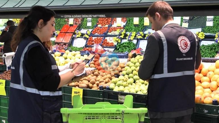 Ticaret Bakanlığından market denetimi