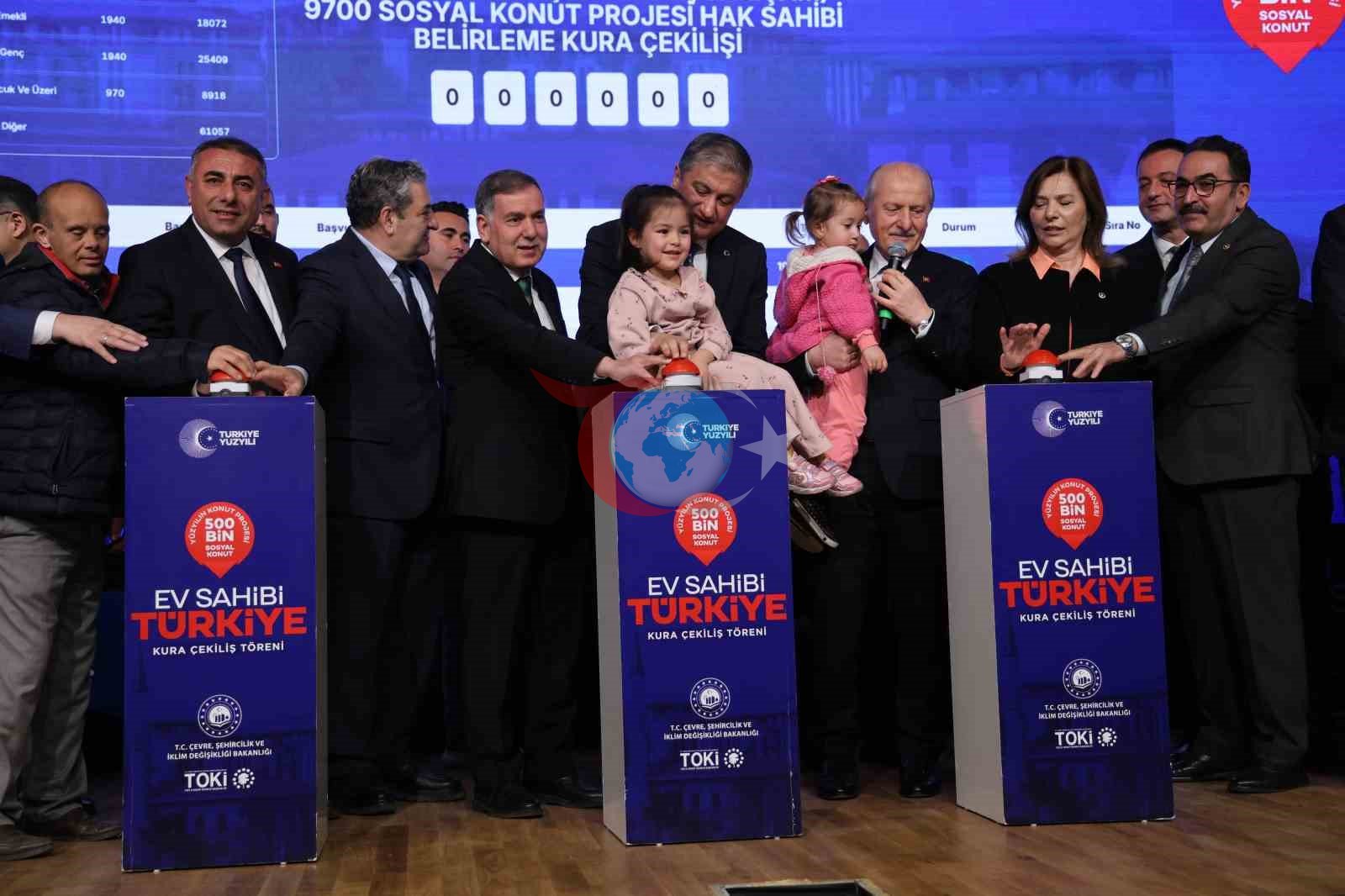 Adana'da 'Yüzyılın Konut Projesi' Kuraları Çekildi