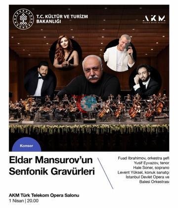 Eldar Mansurov’un Senfonik Gravürleri AKM’de