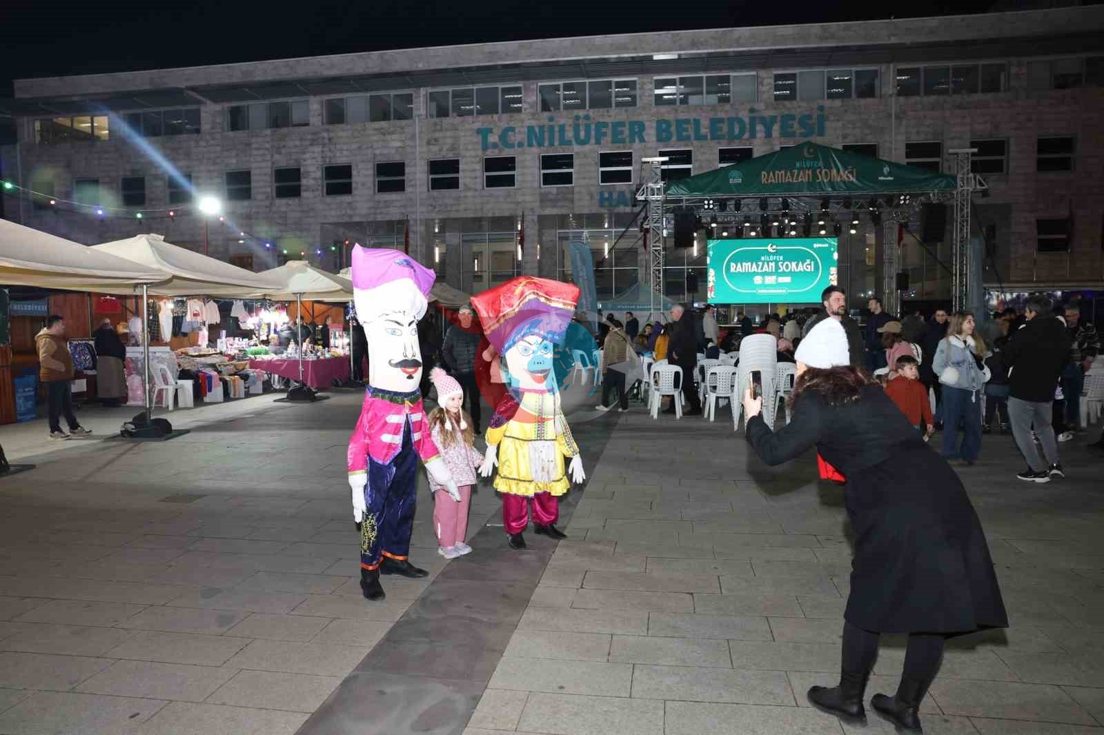 Ramazan’ın ruhu Nilüfer Ramazan Sokağı’nda yaşanıyor