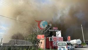 Sakarya’da şekerleme fabrikasında yangın