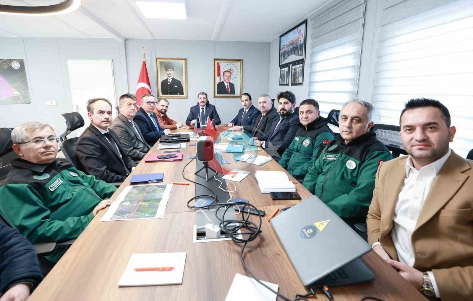 Samsun Yeni SƏT-də daşqın nəzarət işləri