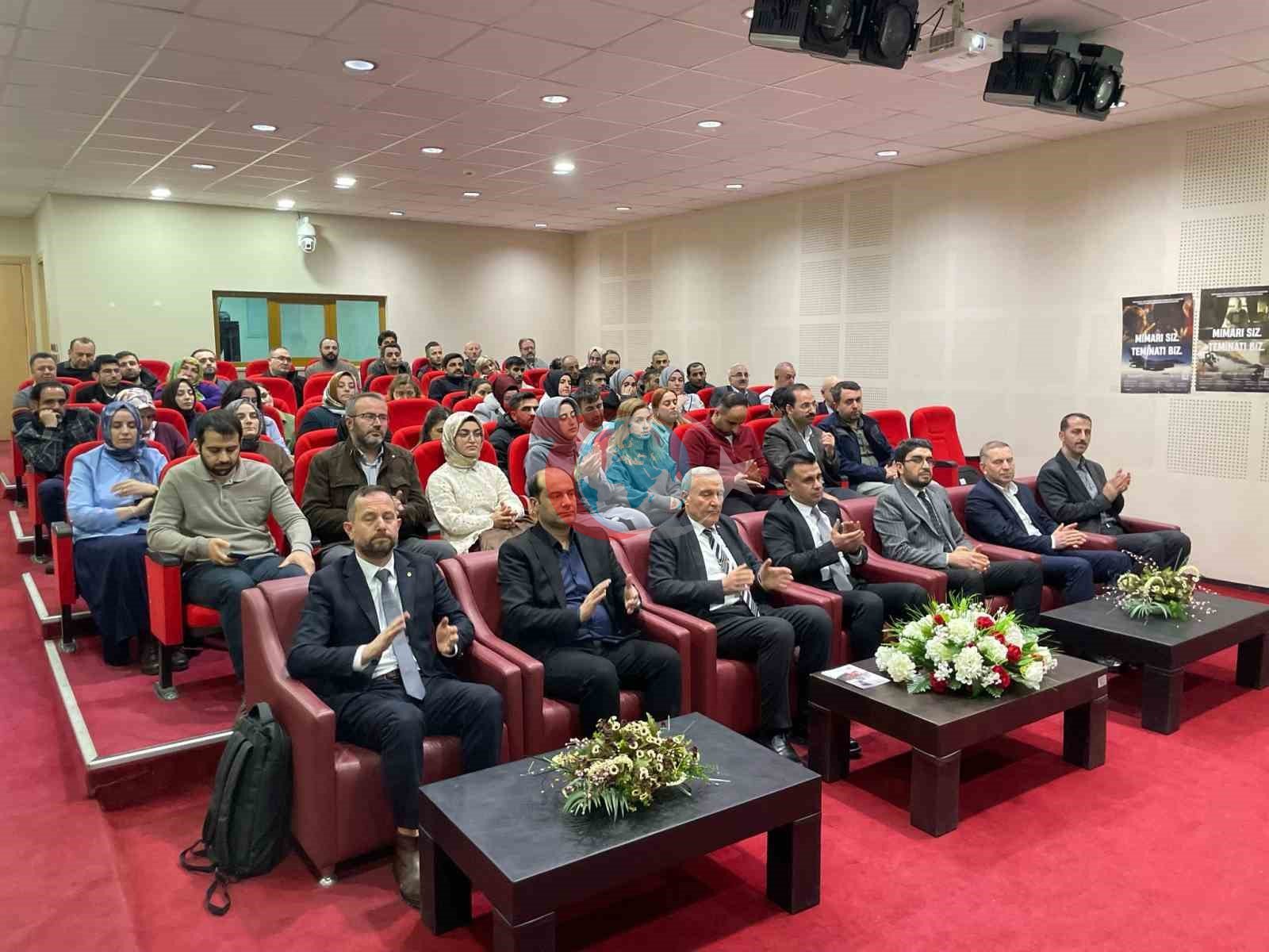 Erzurum&rsquo;da TSK Güçlendirme Vakfı&rsquo;nın faaliyetleri paylaşıldı