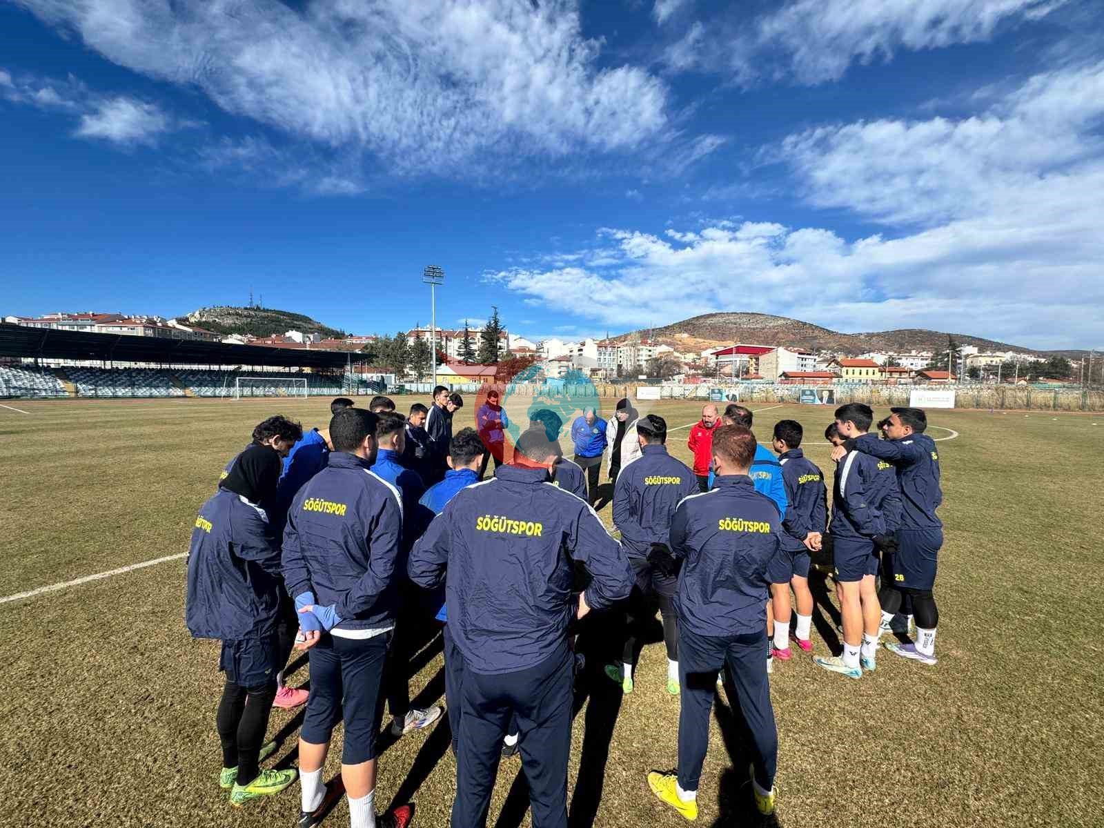 Söğütspor zorlu maçın hazırlıklarını tamamladı