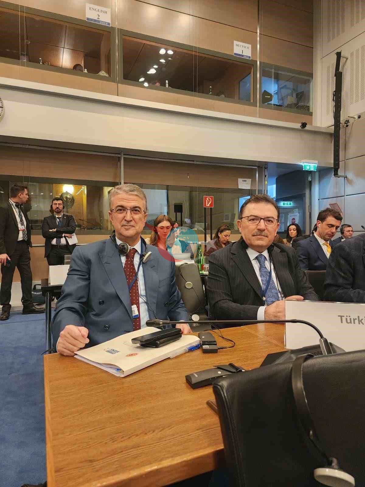 MHP’lı Kamil Aydın, AGİTPA kış genel kurulu için Viyana’da