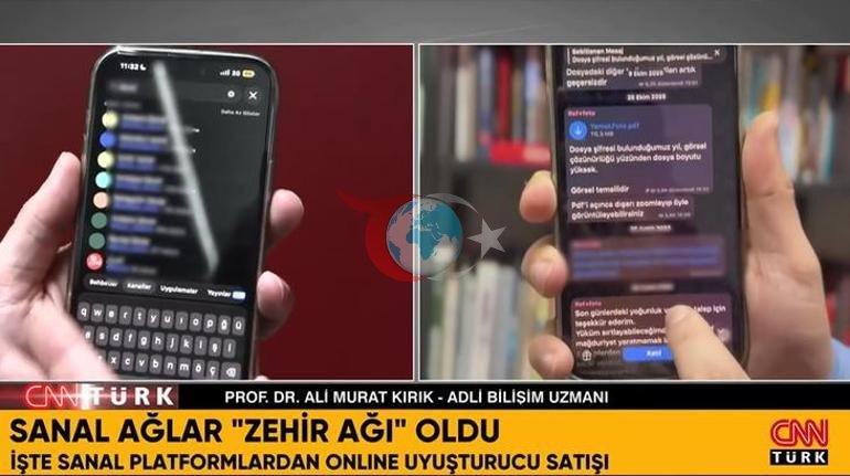 Sanal medya suçun merkezi oldu Telegram gruplarından zehir satışı