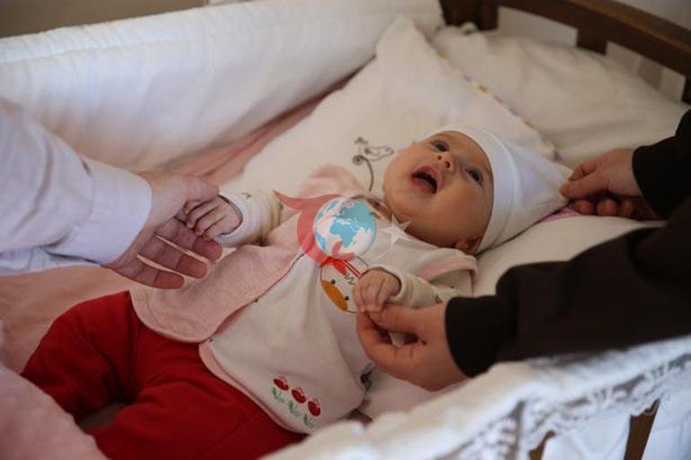 Diyarbakırda SMA hastası 2 aylık Zeynep Erva için yardım kampanyası başlatıldı