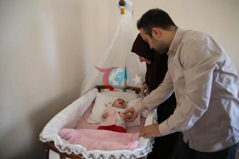 Diyarbakırda SMA hastası 2 aylık Zeynep Erva için yardım kampanyası başlatıldı