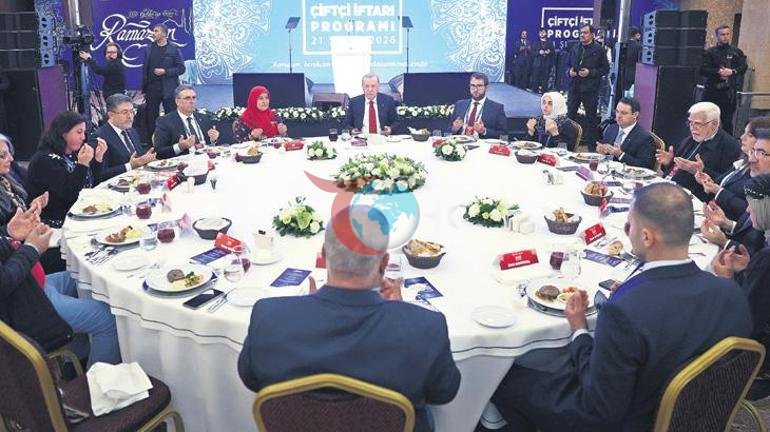 Cumhurbaşkanı Erdoğan çiftçilerle iftarda buluştu: Çiftçiye yeni destek müjdesi