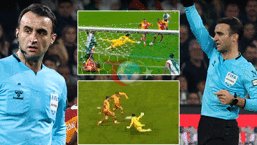 Konyaspor-Galatasaray maçındaki tartışmalı pozisyonu eski hakemler değerlendirdi! 'Video hakem karışmamalıydı'