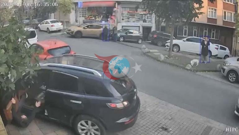 Türk filmlerini aratmayan kaza Aracından düştü, altında kaldı, duvara sıkıştırdı