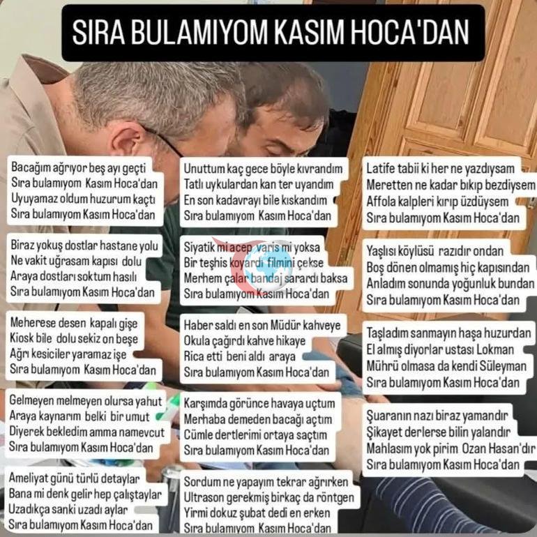 Gümüşhane’de randevu alamayan vatandaş, doktor için taşlama şiiri yazdı