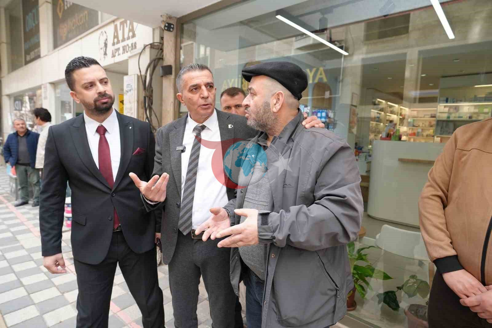 Başkan Şimşek esnafın sorunlarını dinledi