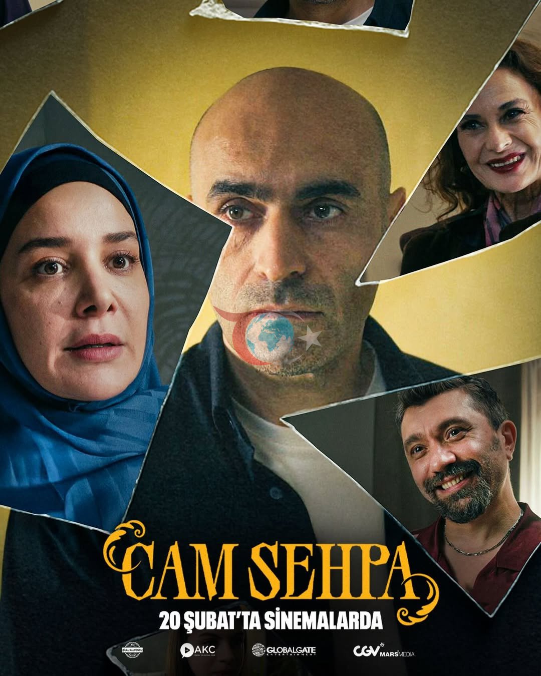 Alper Kul ve Algı Eke film galasında buluştu