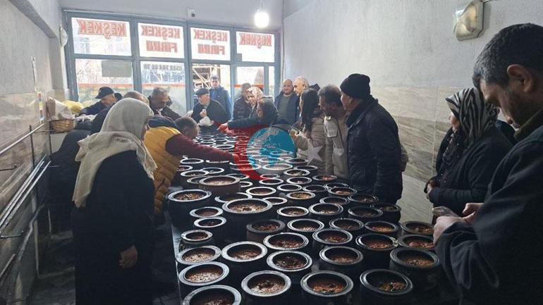 Çorum İskilip’te 8 saatte pişen keşkek geleneği: Davul sesiyle fırınlar açılıyor