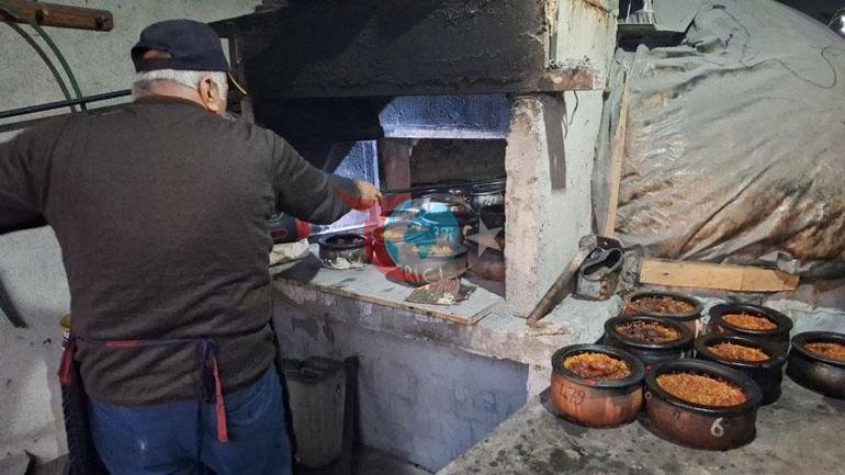 Çorum İskilip’te 8 saatte pişen keşkek geleneği: Davul sesiyle fırınlar açılıyor