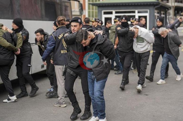 5 ilde suç örgütlerine yönelik operasyon: 41 zanlı adliyede
