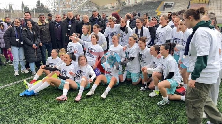 Avcılar’daki kızların büyük başarısı; iki yılda 1inci Lige yükseldiler