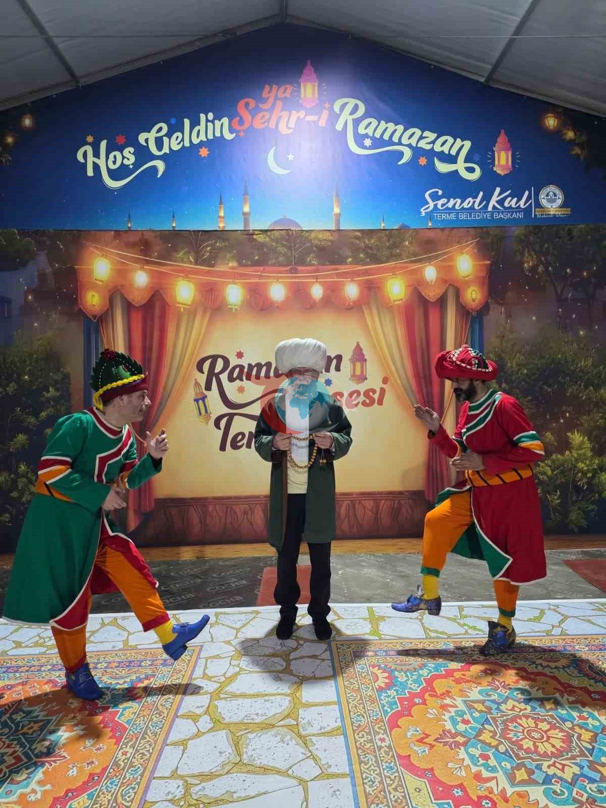 Ramazan coลkusu Termeโde sahneye taลฤฑndฤฑ