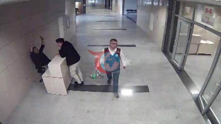 İstanbulda savcının hakimi vurduğu olayın görüntüleri ortaya çıktı