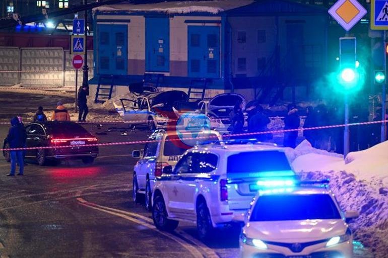 Moskovada patlama: 1 polis öldü, 2 polis yaralandı