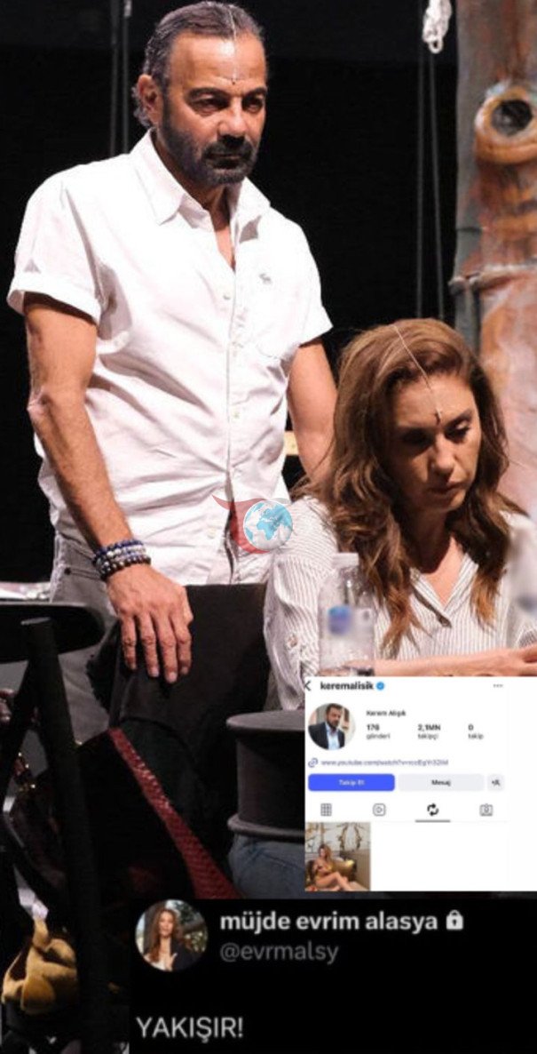 Kerem Alฤฑลฤฑk yanlฤฑลlฤฑkla baลka kadฤฑnฤฑn fotoฤrafฤฑnฤฑ paylaลฤฑnca aลk bitti