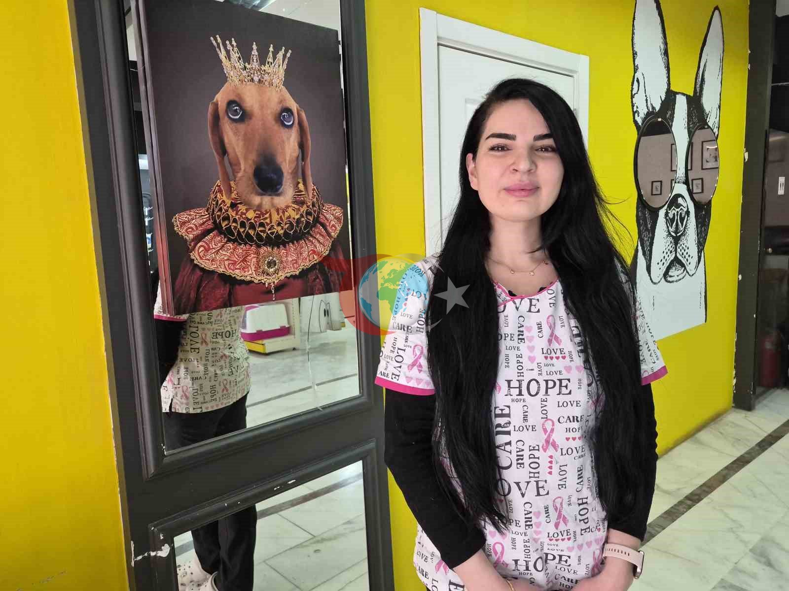 Veteriner kliniğindeki kedi ve köpek arasındaki ilginç dostluk
