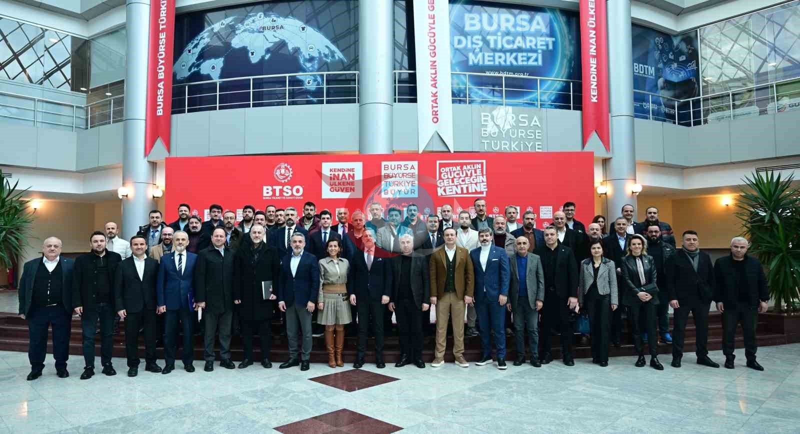 BTSO meslek komiteleri inลaat sektรถrรผnรผn nabzฤฑnฤฑ tuttu