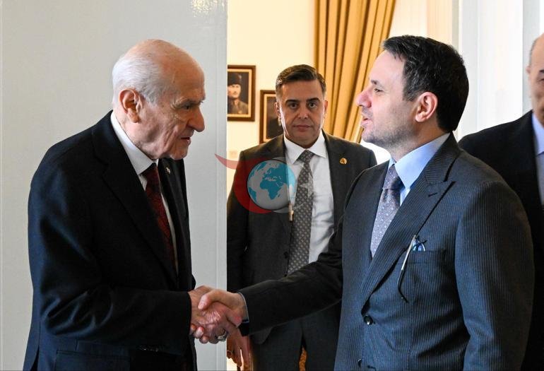 Adalet Bakanı Gürlekten Devlet Bahçeliye ziyaret