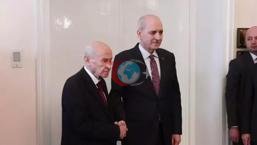 Meclis'te görüşme trafiği! TBMM Başkanı Kurtulmuş, Bahçeli'yi ziyaret etti