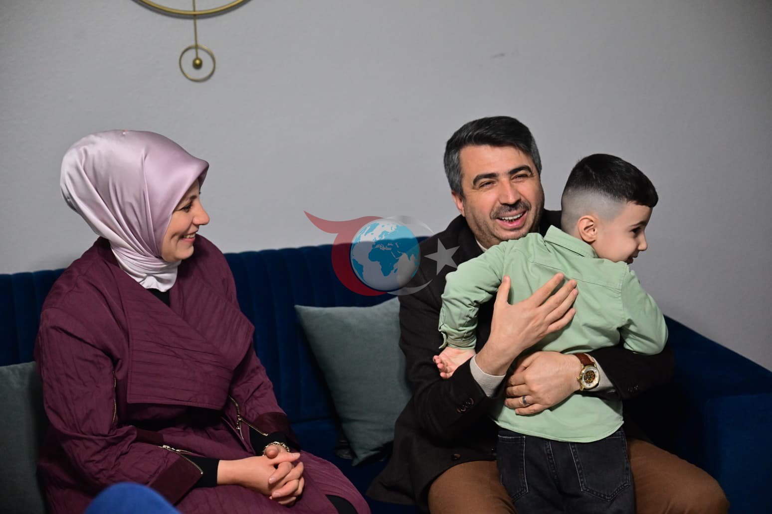 Yıldırım Belediye Başkanı Yılmaz, iftarda şehit er Samet Çaldır’ın ailesine misafir oldu