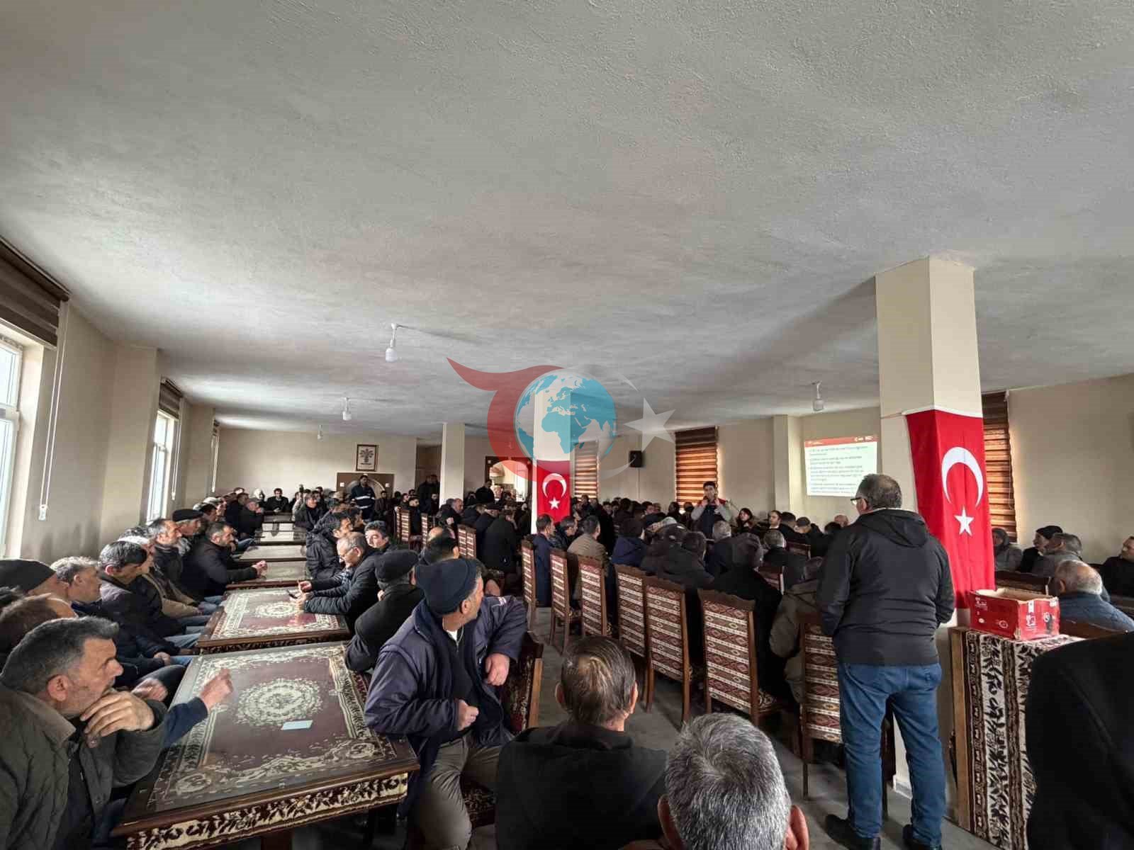 Kars&rsquo;ta üreticilere bitki koruma eğitimi