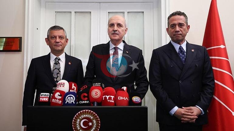 TBMM Başkanı Kurtulmuştan Özgür Özele ziyaret