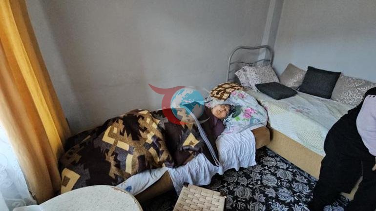 Yalnız yaşayan yatalak kadının dramı: Sudan başka bir şey içemiyorum