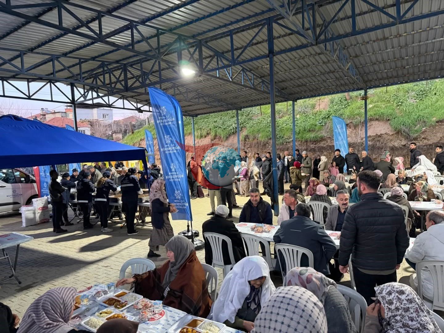 Aydın Büyükşehir’den Eğridere’de iftar sofrası