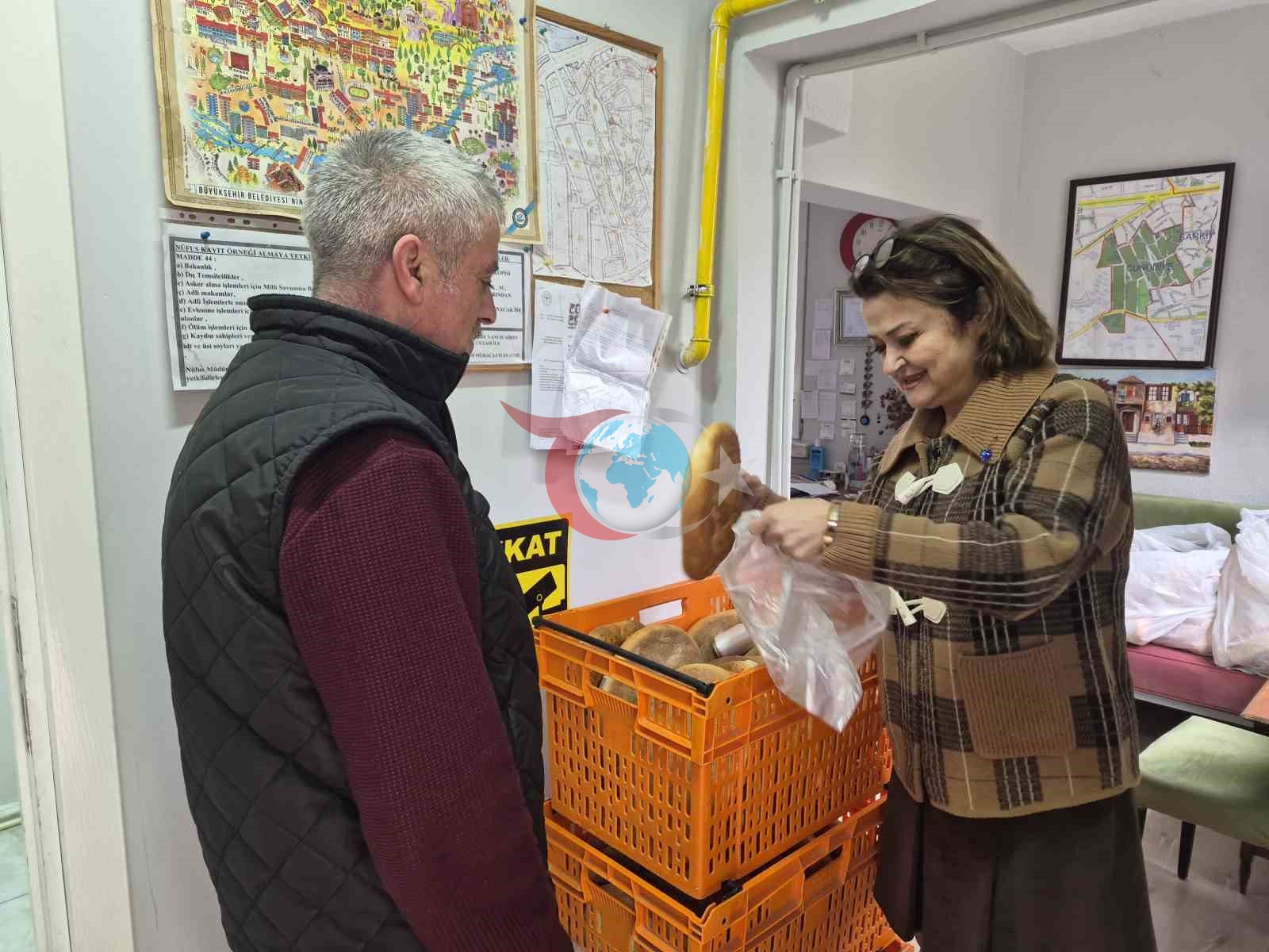 Cunudiye Mahallesi’nde Ramazan dayanışması
