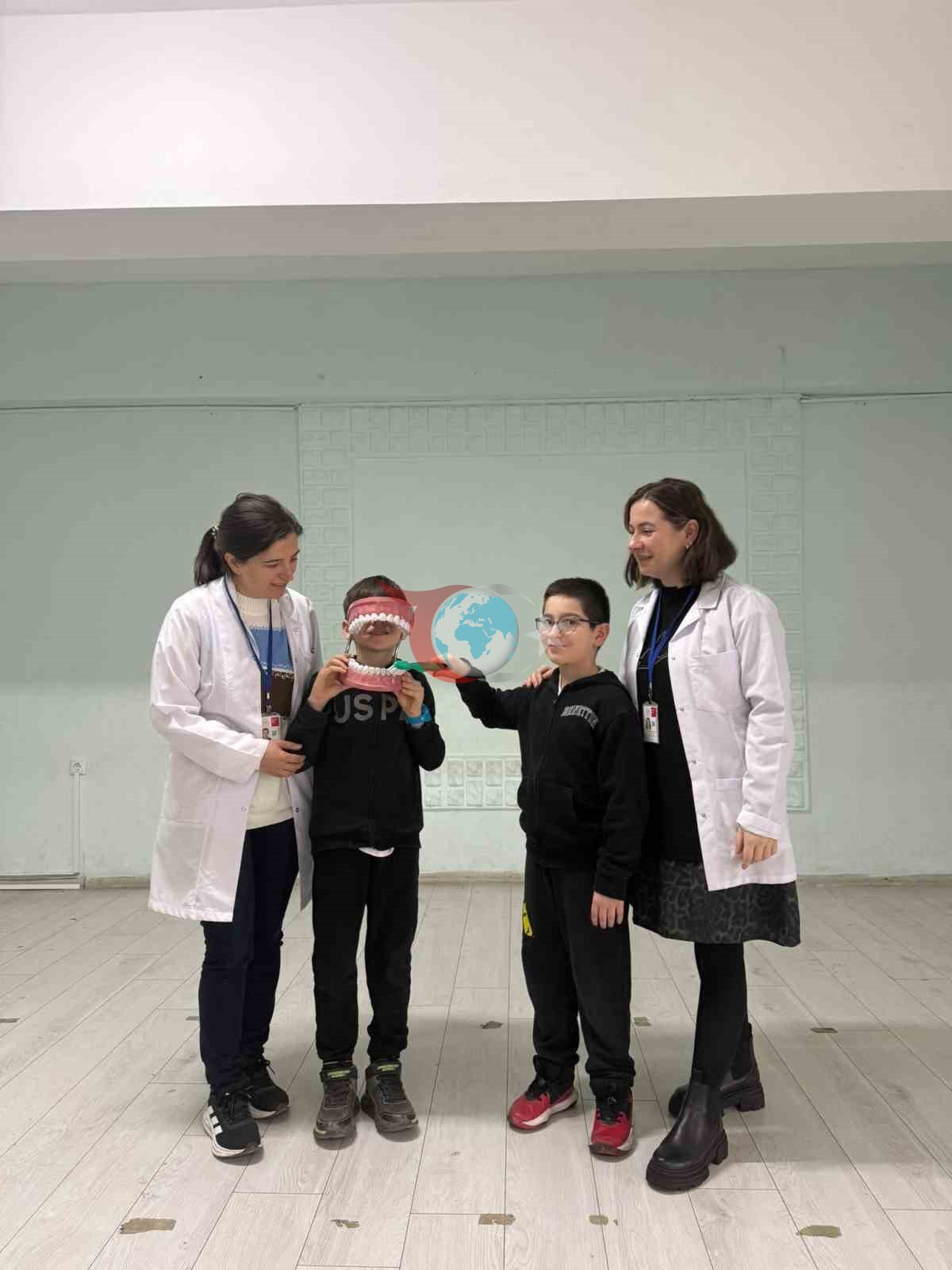 Akรงakocaโda minik รถฤrencilere aฤฤฑz ve diล saฤlฤฑฤฤฑ eฤitimi