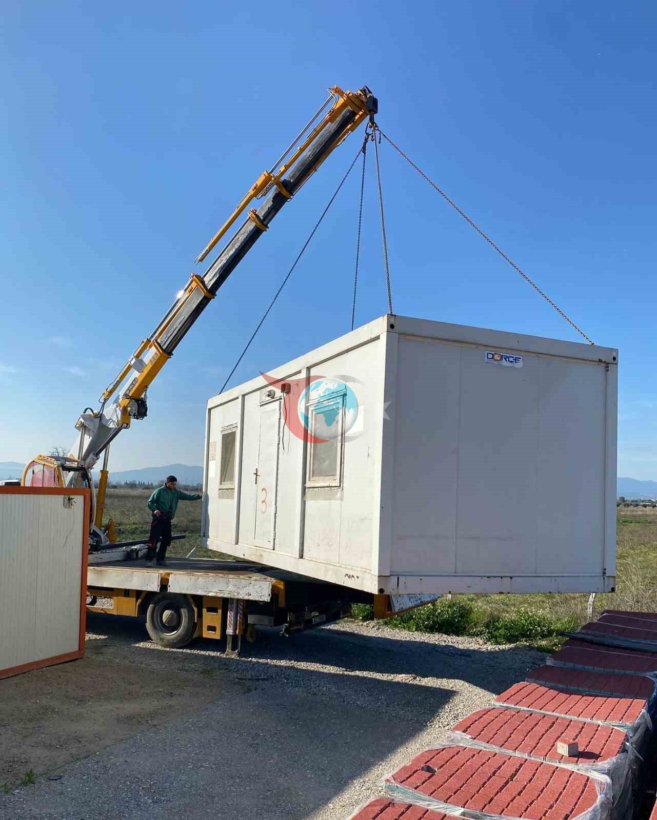 Engelli vatandaşın barınma sorunu konteyner evle çözüldü