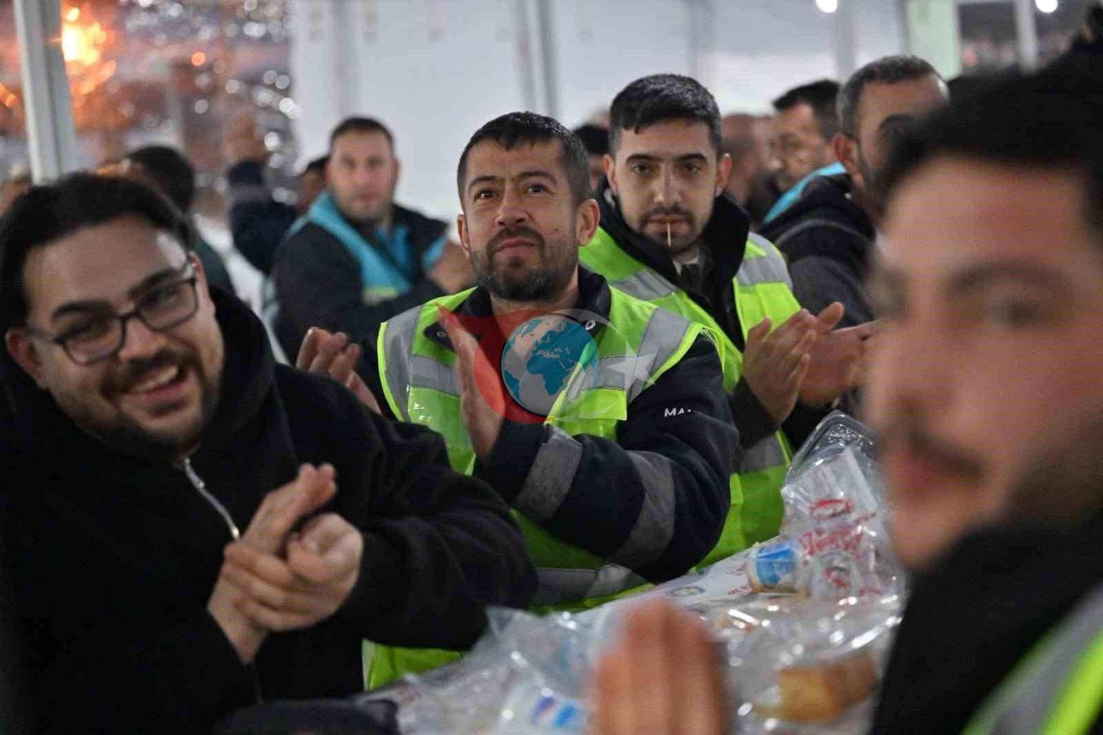 Başkan Dutlulu’dan saha personeline iftar sofrasında müjde