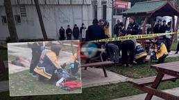 Esenyurt'ta parkın ortasında dehşete düşüren olay! Önce eşine sonra kendine sıktı