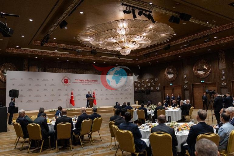 Bakan Fidan, büyükelçilerle iftar yemeğinde bir araya geldi