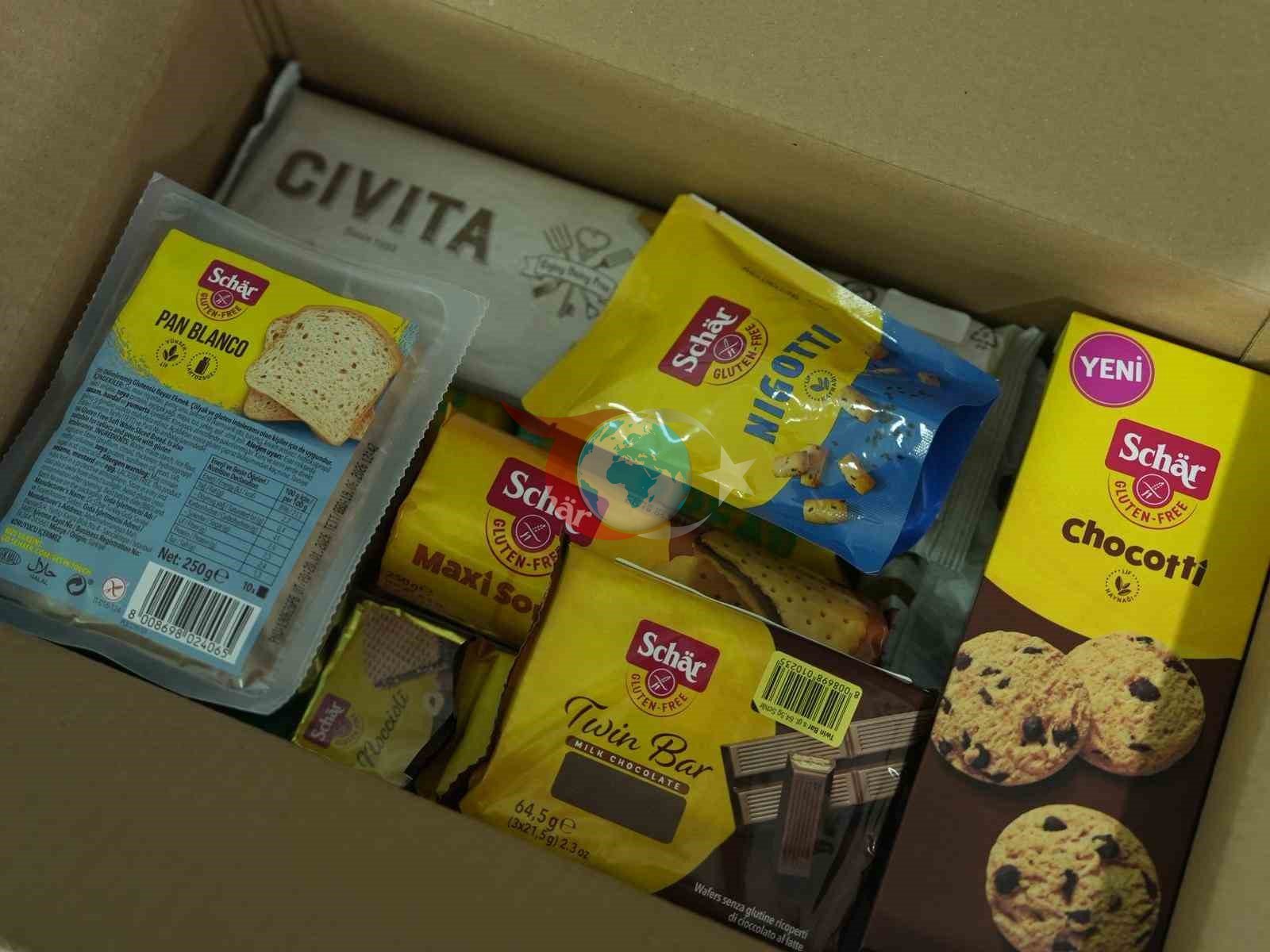 Düzce&rsquo;de çölyak hastalarına özel koli dağıtıldı