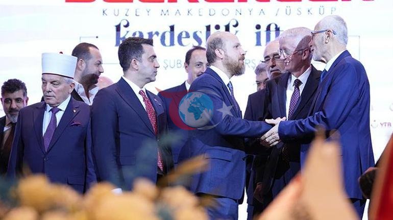 Bilal Erdoğan Üsküpte Yeni Dünyayı İnşa Etmek konulu söyleşiye katıldı