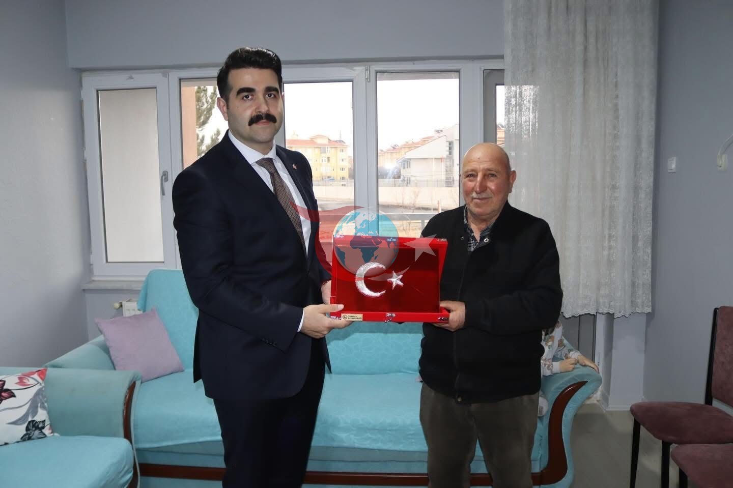 Tomarza Kaymakamฤฑ Eserโden Kฤฑbrฤฑs Gazisi Tektaลโa anlamlฤฑ ziyaret