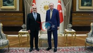 Cumhurbaşkanı Erdoğan, HÜDA PAR Genel Başkanı Yapıcıoğlunu kabul etti