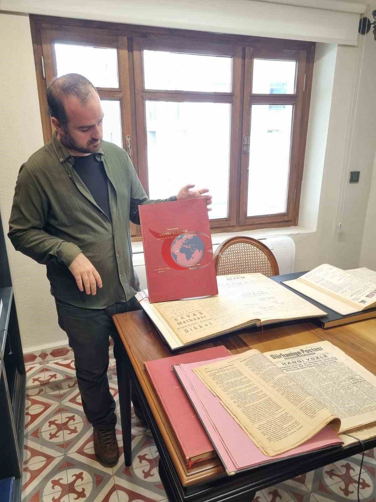 Ayvalık Alan Başkanlığı ekibinden Burhaniye Kent Arşivi’ne ziyaret