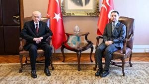 Bakan Gürlek, MHP Genel Başkanı Bahçeliyi ziyaret etti